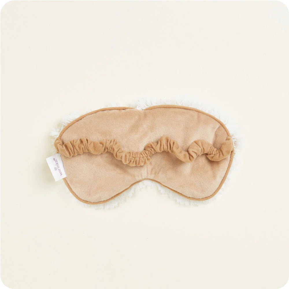 Marshmallow brown Warmie eye mask