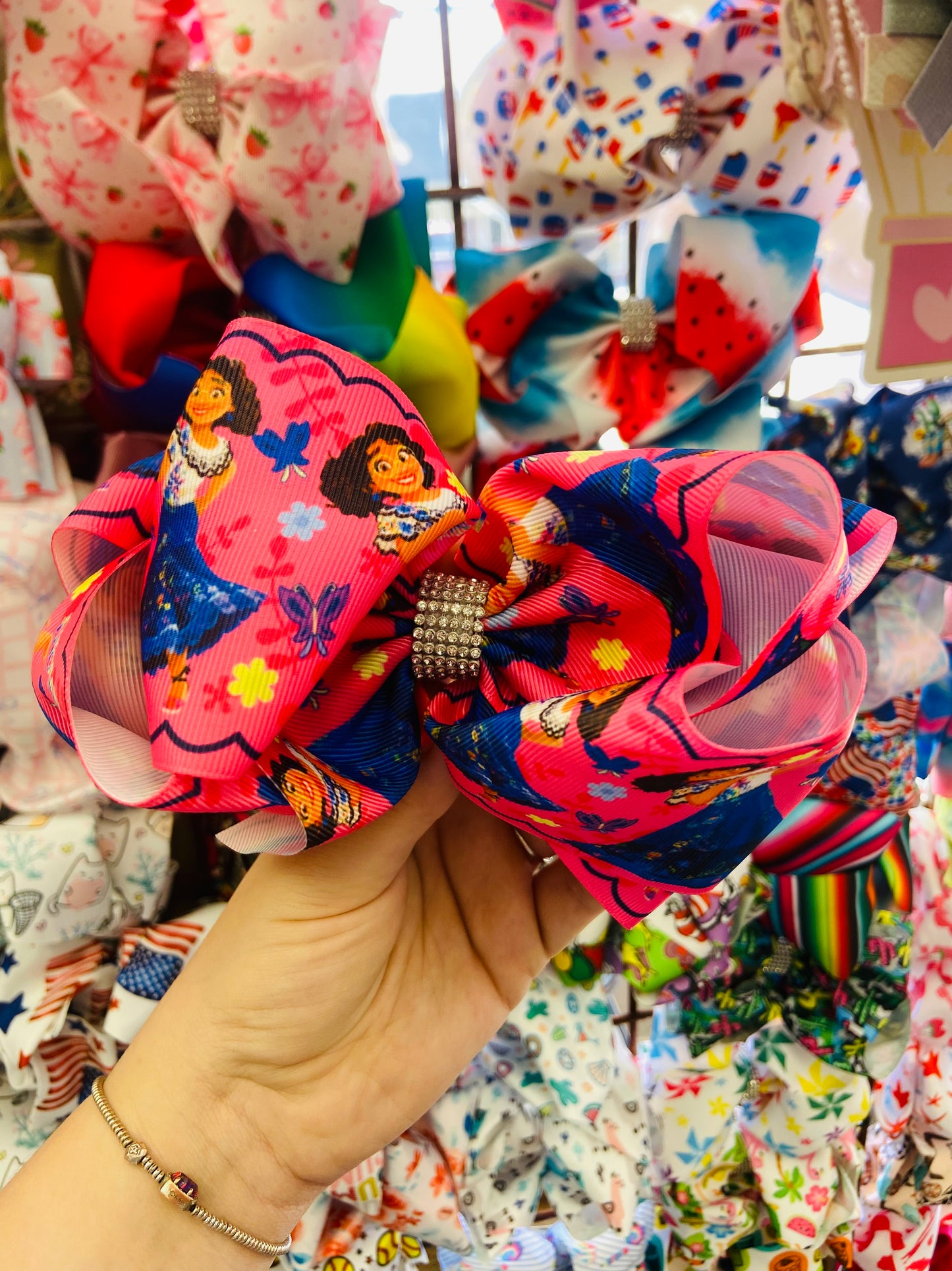 Moana Bling bow