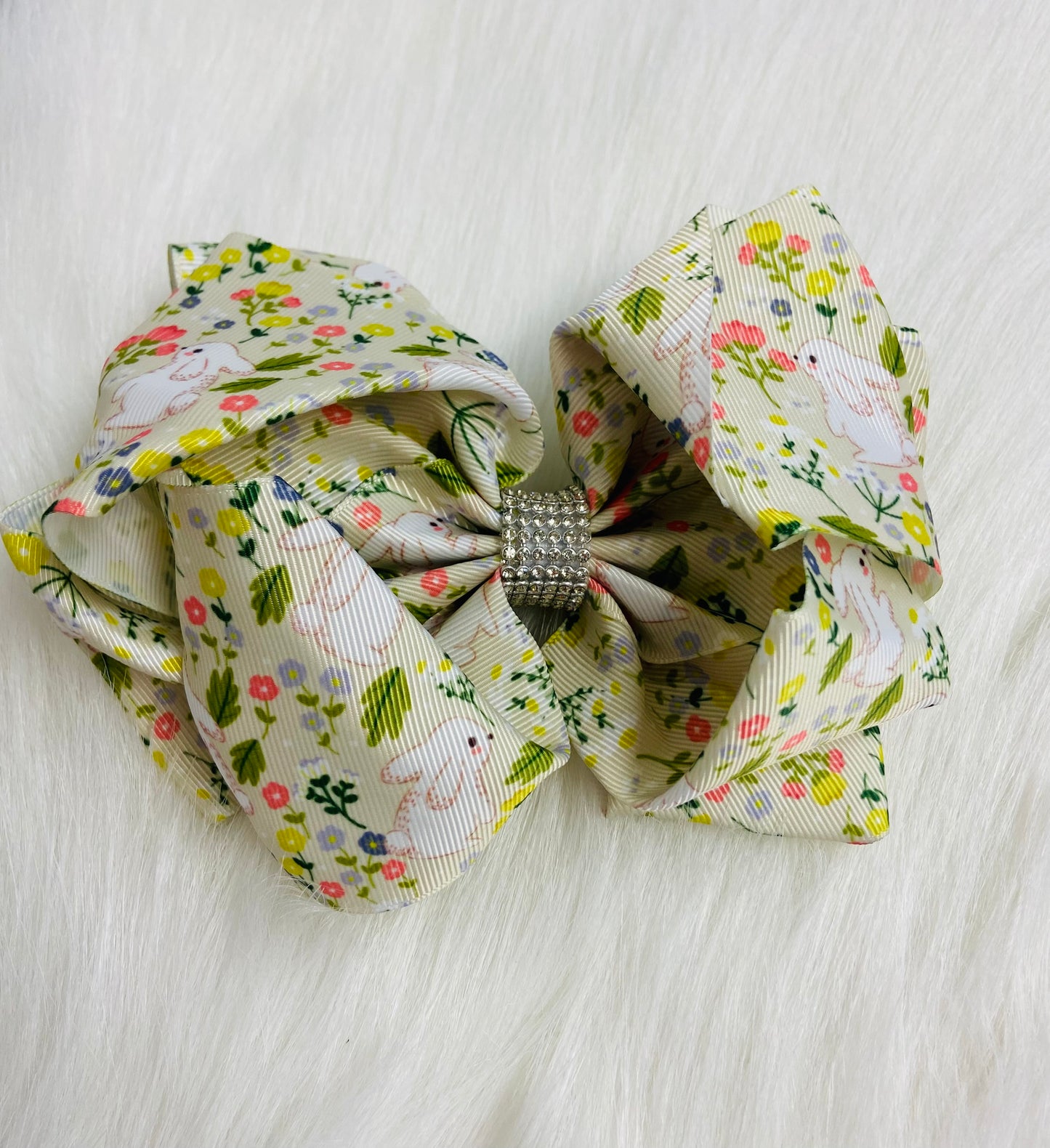 Green Easter bow