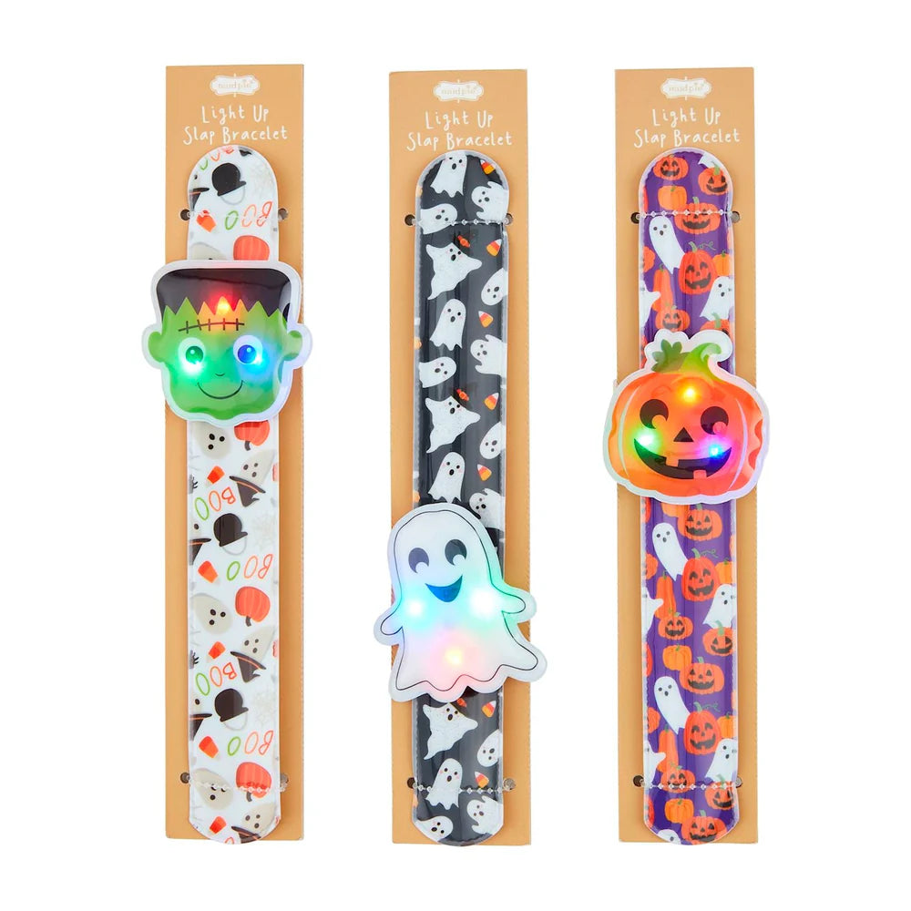 Halloween Light-Up Slap Bracelets By Mudpie
