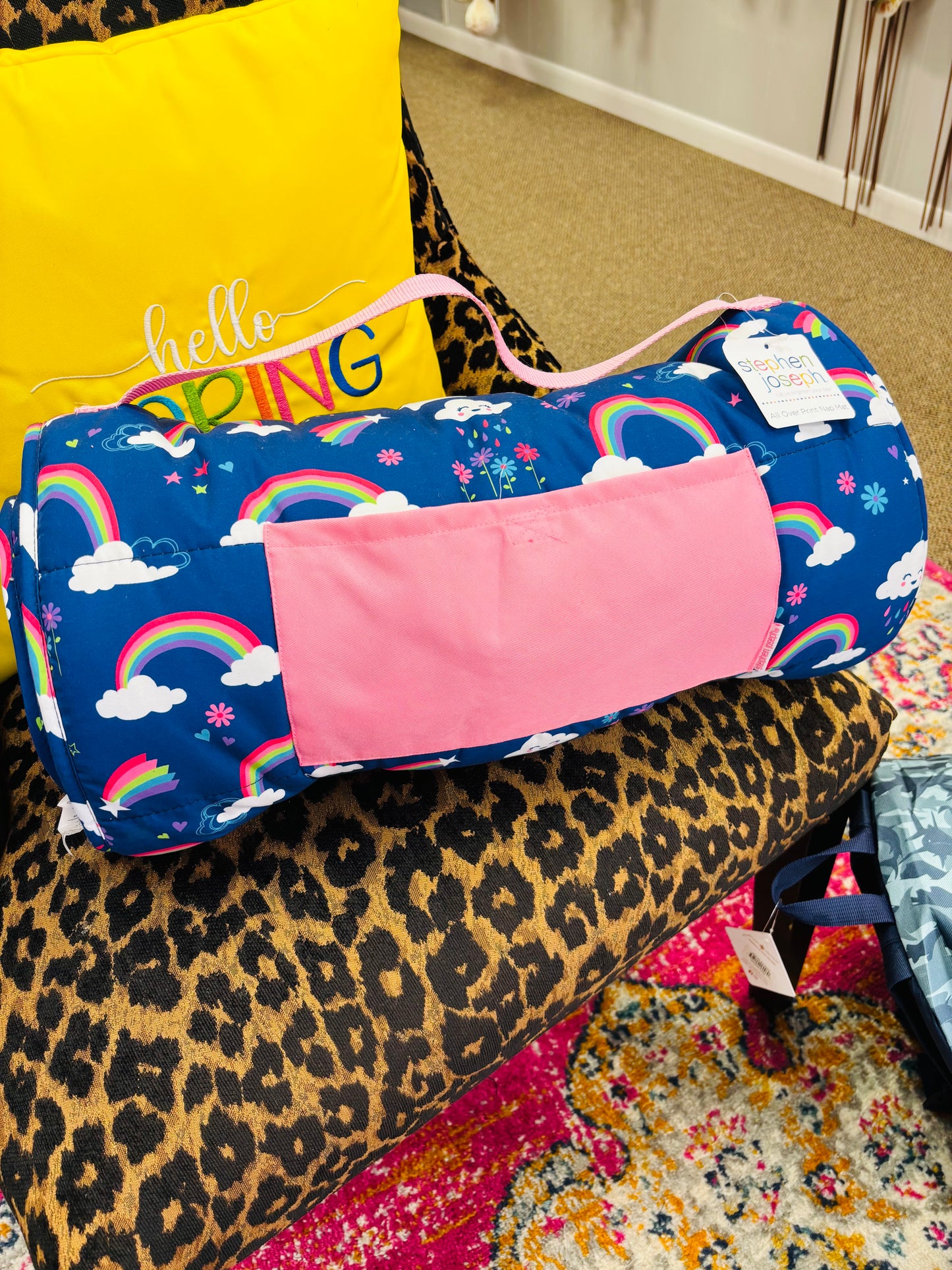 Rainbow Nap Mat by Stephan joseph