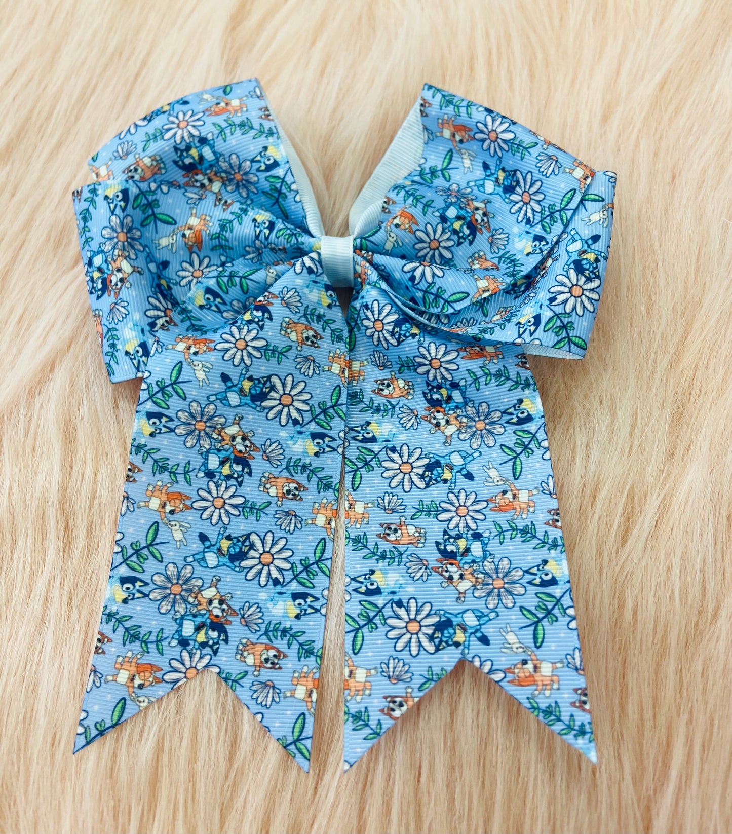Bluey hair bow