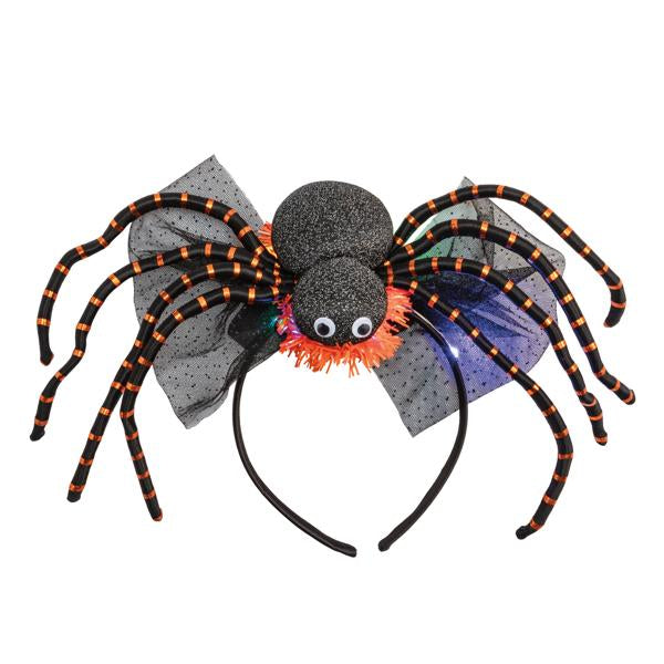 SPIDER LIGHT UP HALLOWEEN HEADBAND