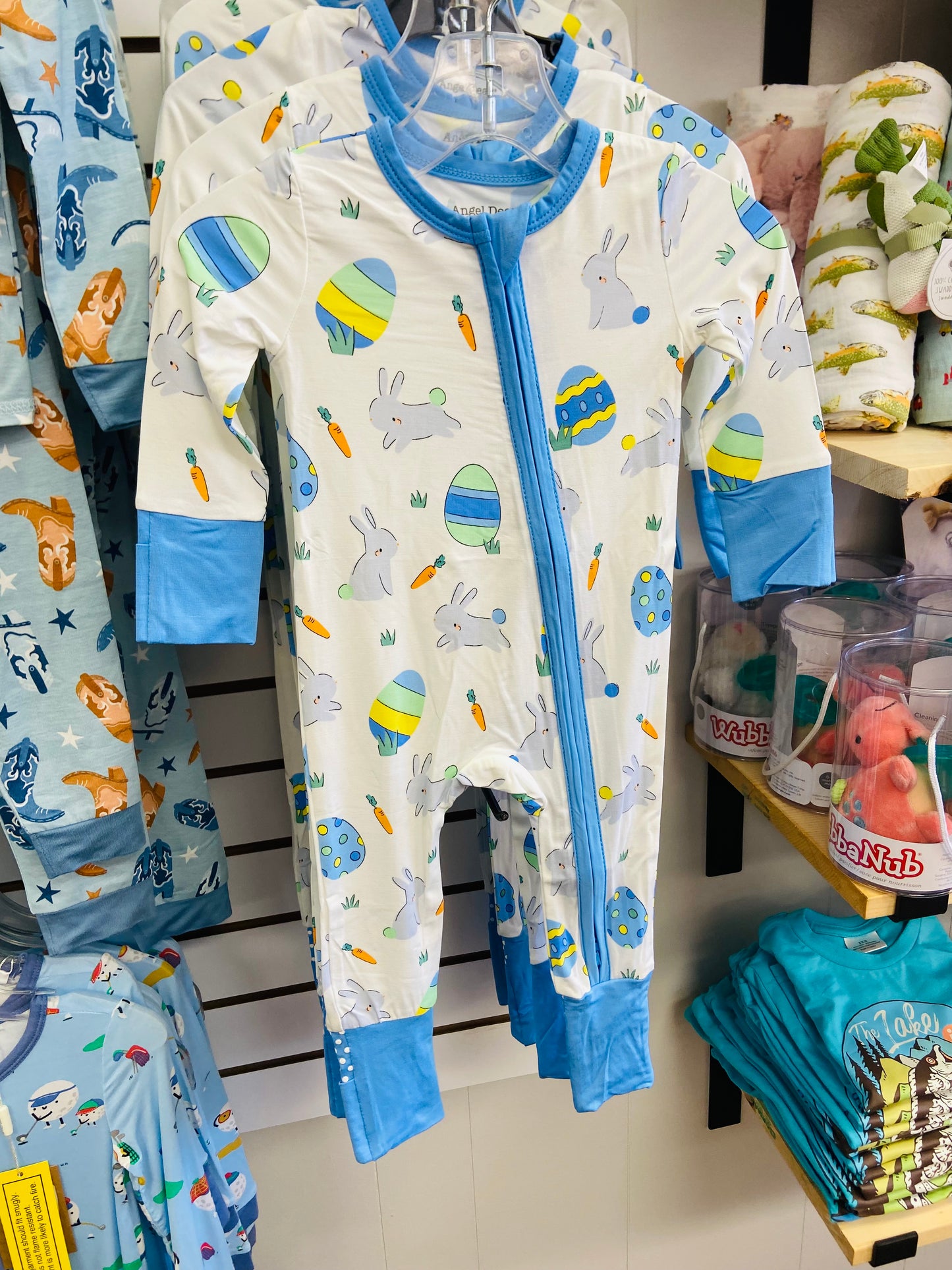 Easter bunnies 2 way footies