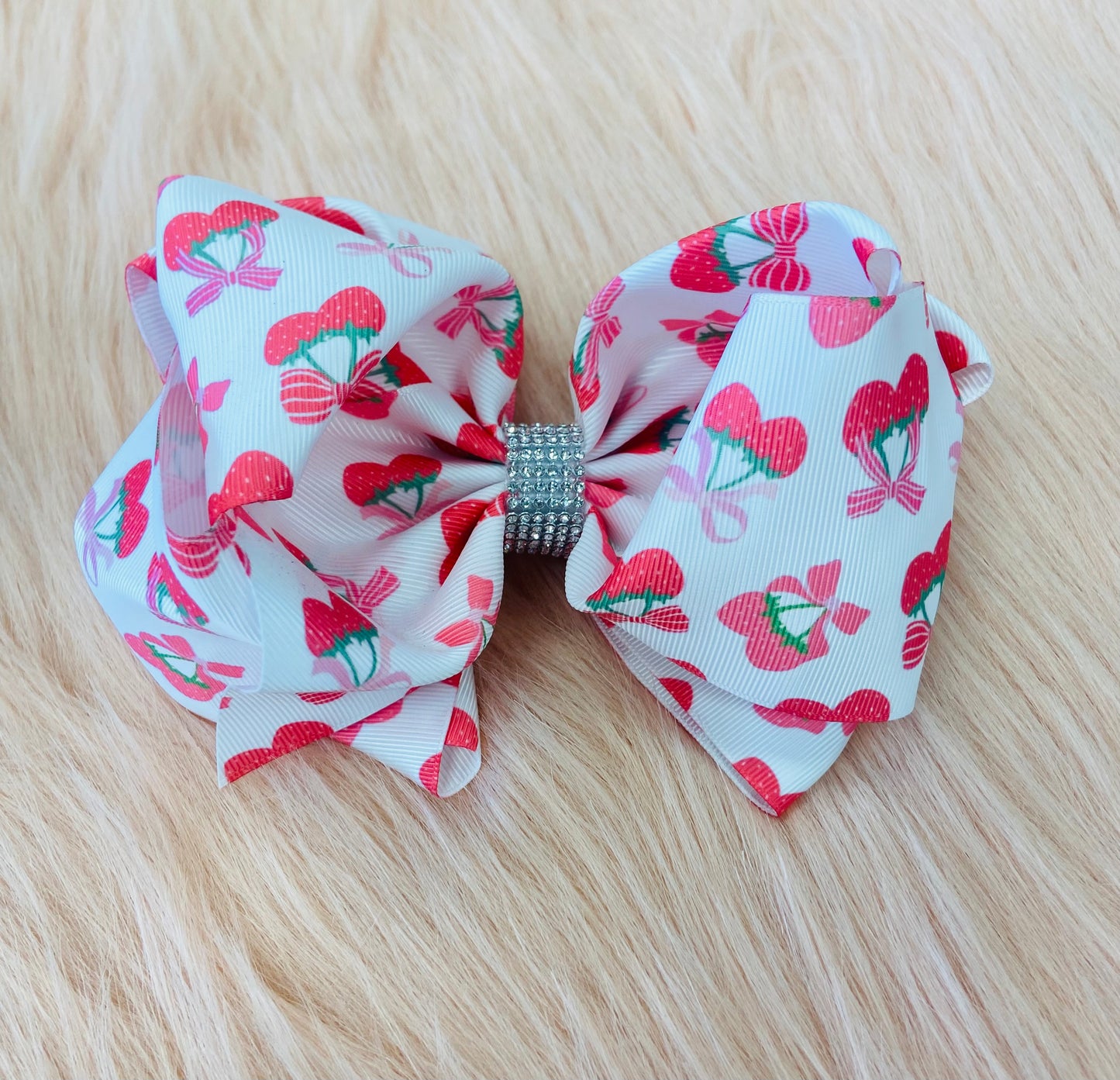 Cherry Bling bow