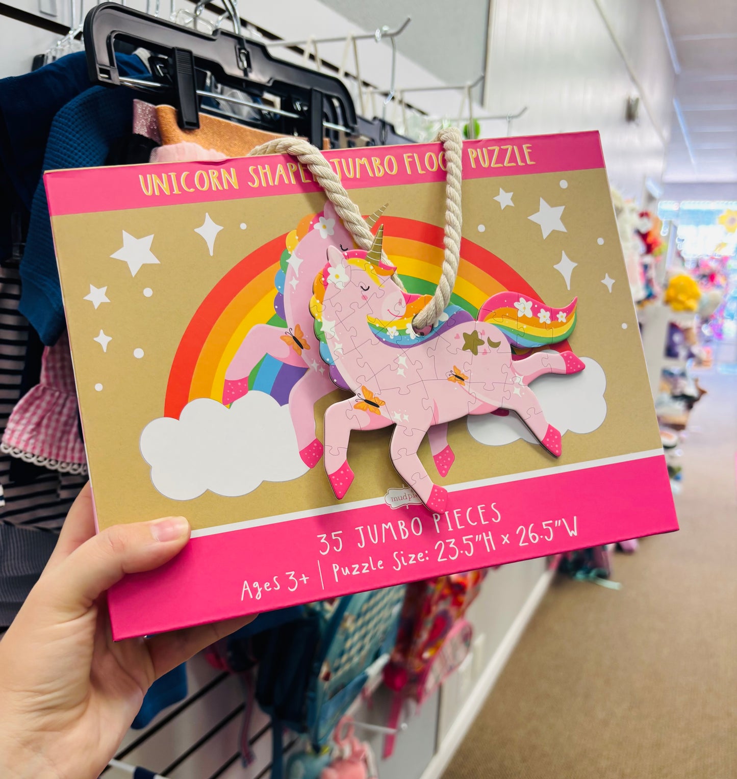 Unicorn Jumbo Puzzle Piece