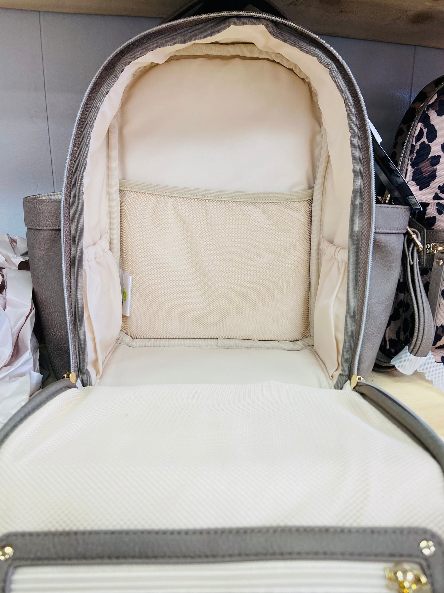 Leopard Itzy Ritzy diaper bag