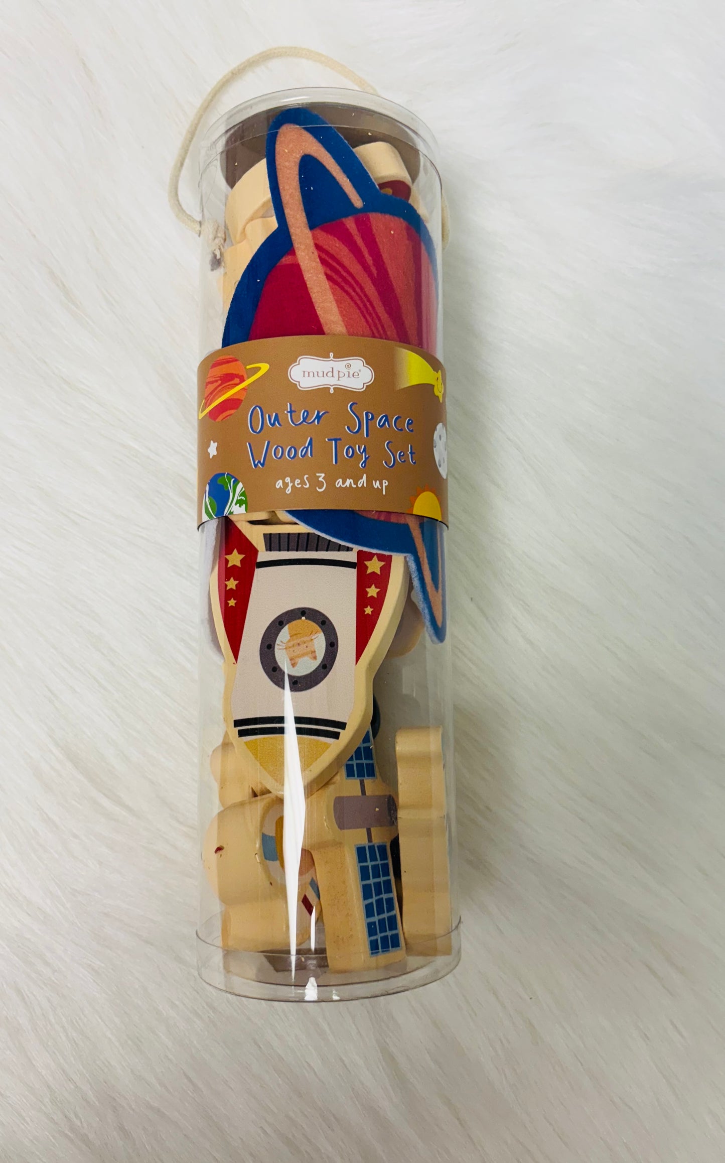Outer Space Wood Toy Set