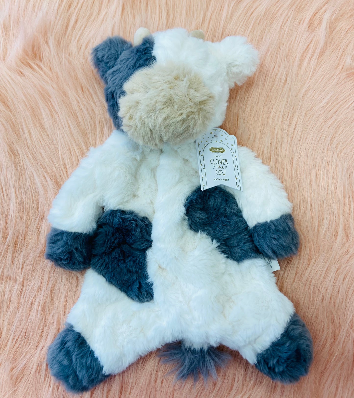 Clover the cow plush woobie