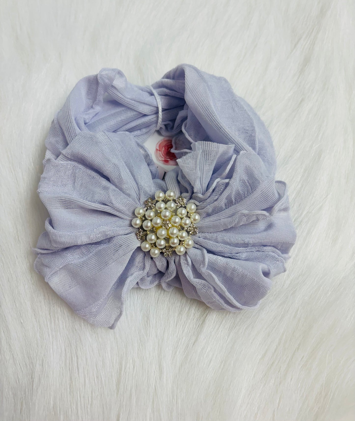 Lavender Pearl Headband