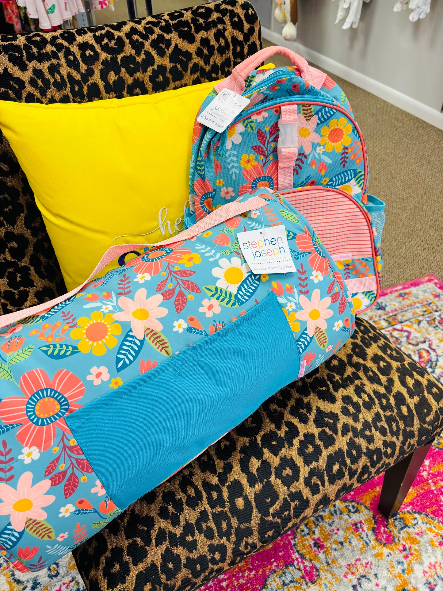 Floral Stephen Joseph nap mat