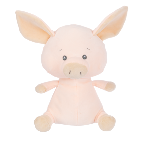 Cuddle me pig with rattle