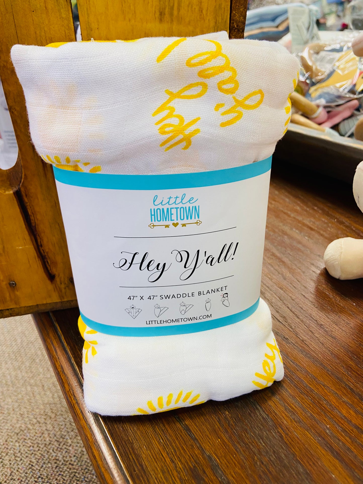 Hey y’all swaddle blanket
