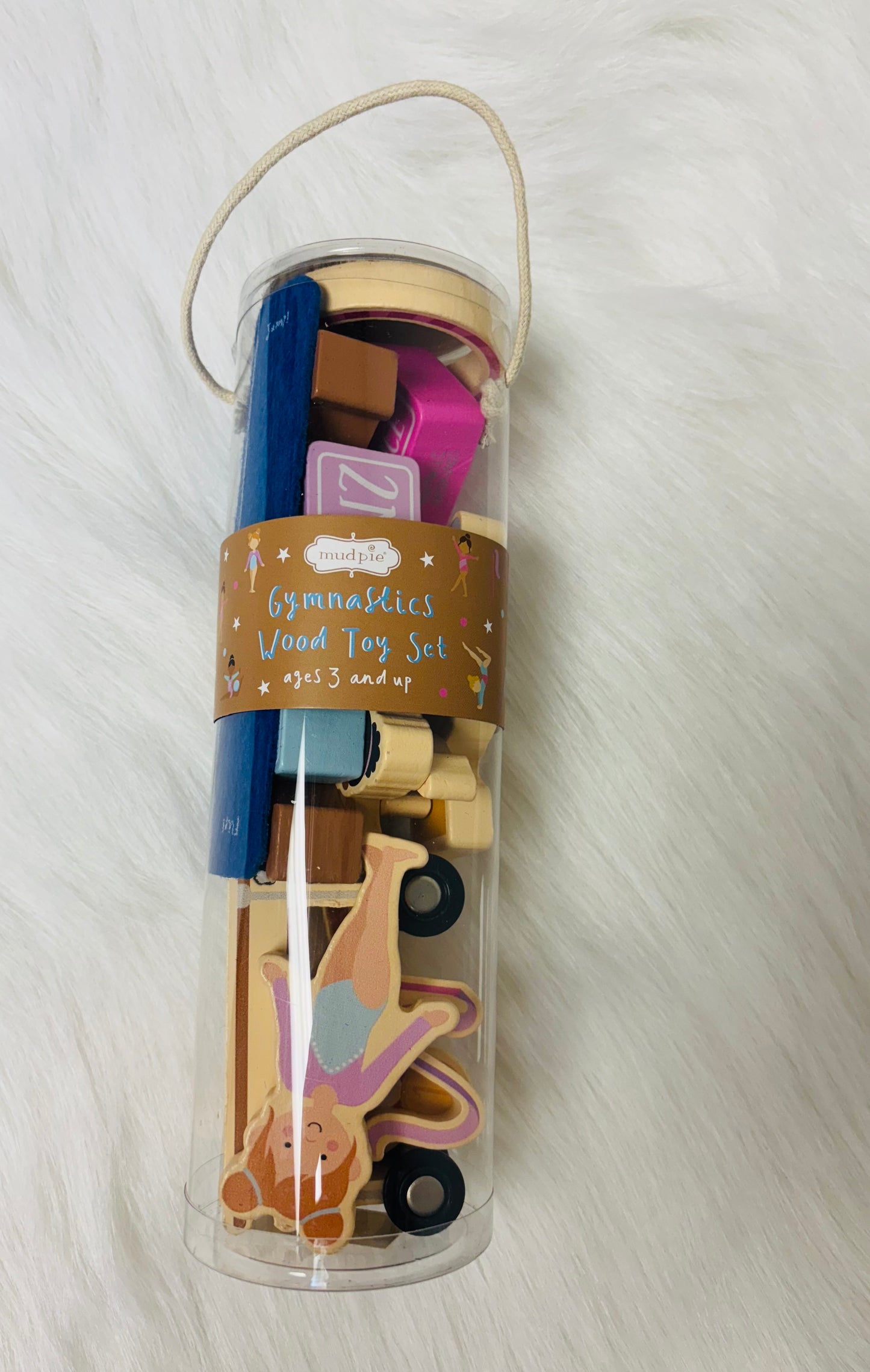 Gymnastics Wood Toy Set