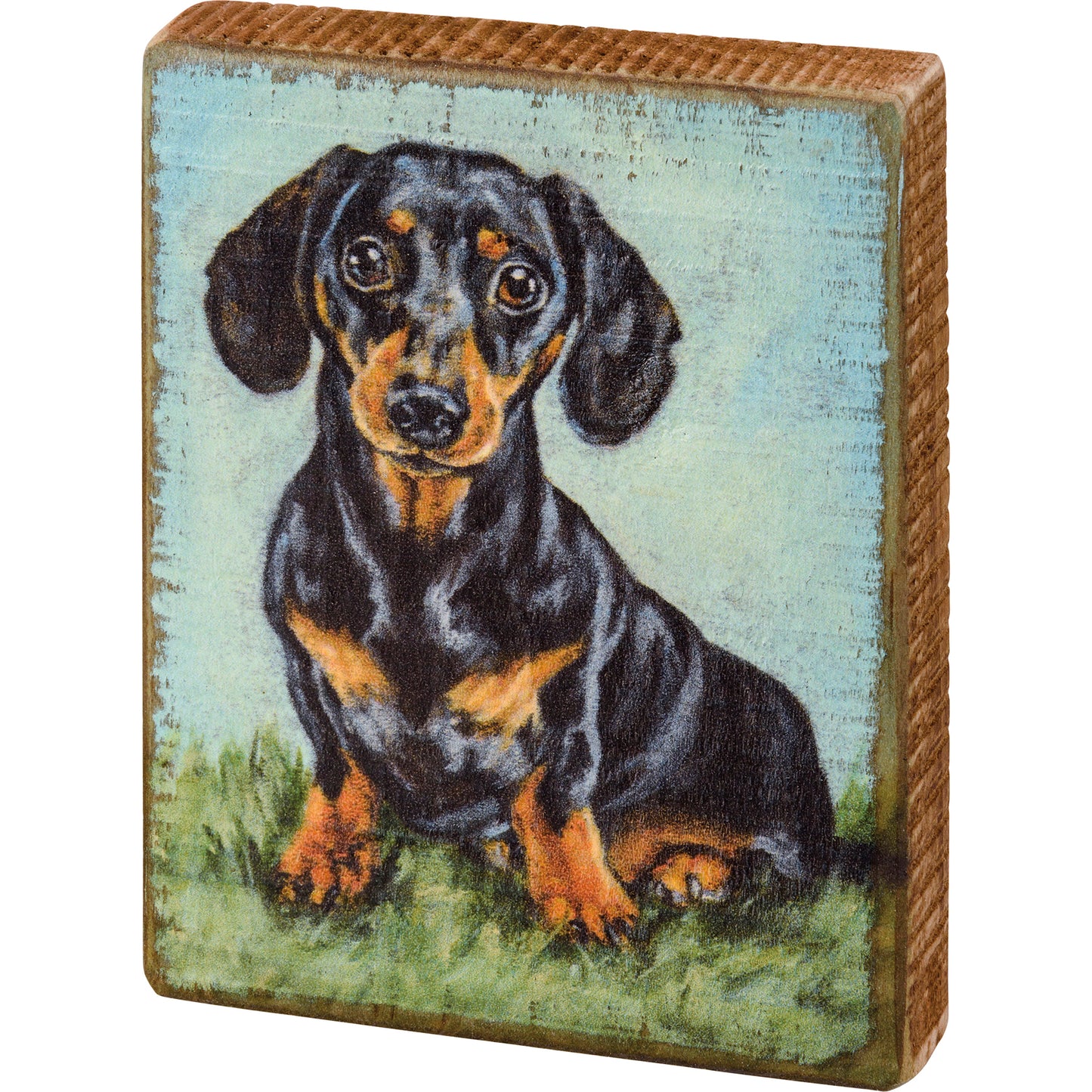 Dachshund Block Sign