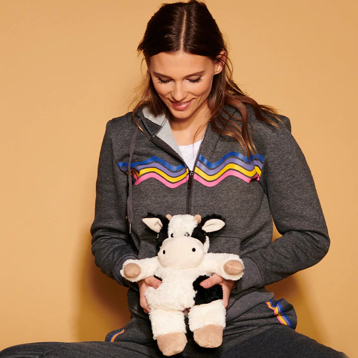 Black and White Cow Warmies 13"