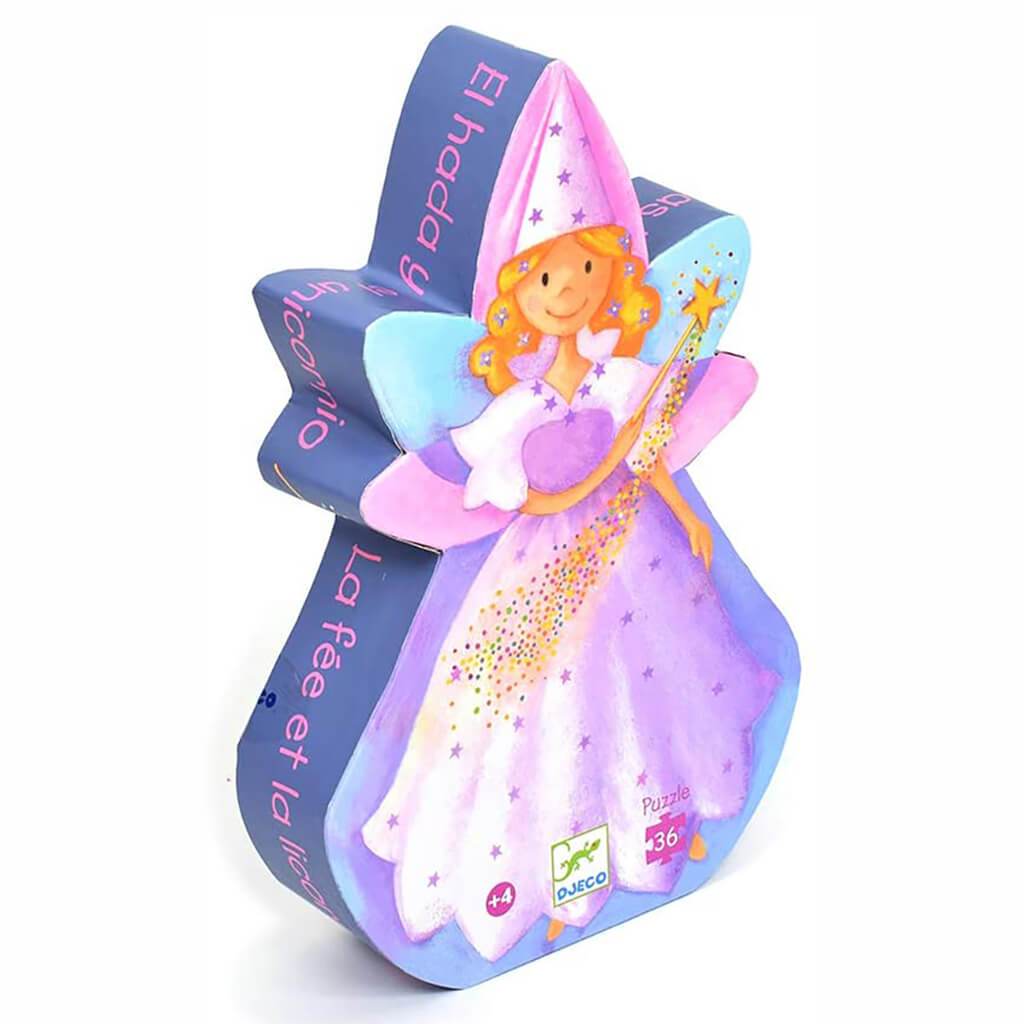 DJECO - The Fairy And The Unicorn 36 piece Puzzle
