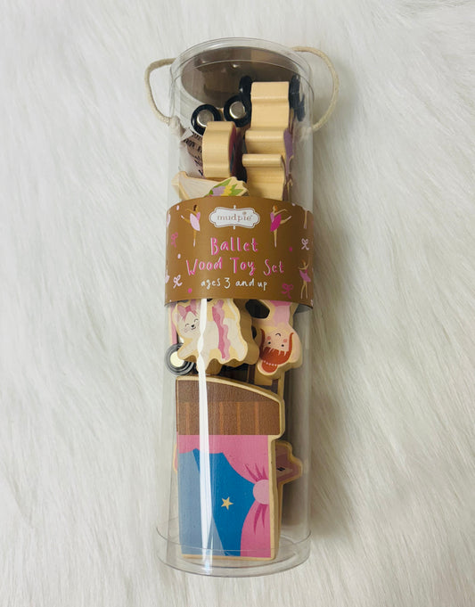 Ballet Wood toy set