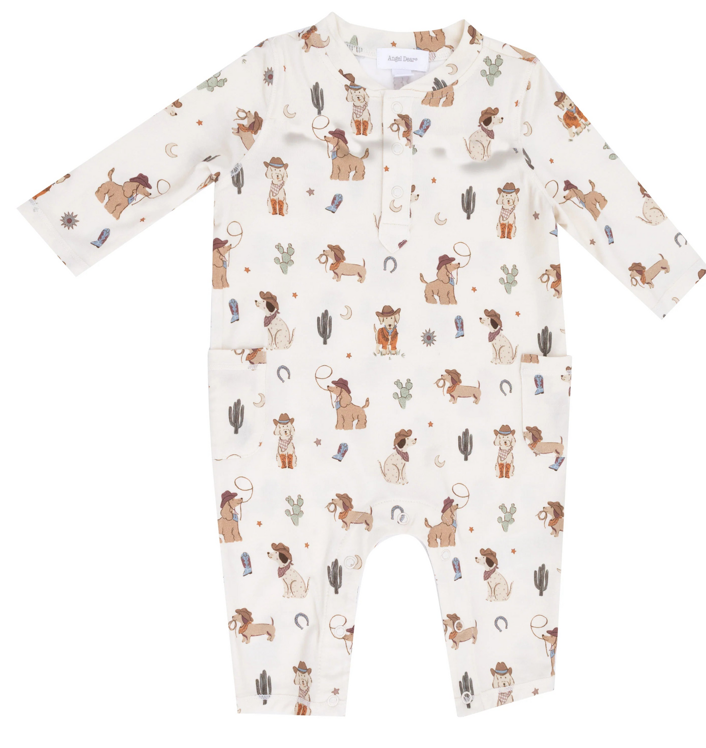 Cowboy dogs - Uni Romper