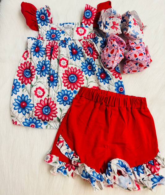 Patriotic Girls 2 piece