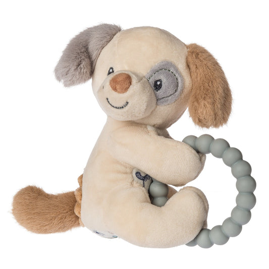 Sparky Puppy Taggies rattler & teether