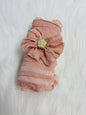 Paris Pink Swaddle wrap & headband