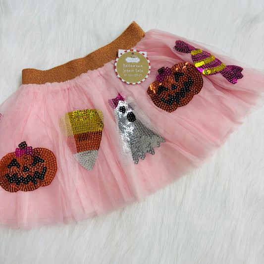 Pink Trick or Treat TuTu
