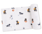 Sporty Puppies Bamboo Swaddle