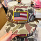 Cap - American Flag - Camo