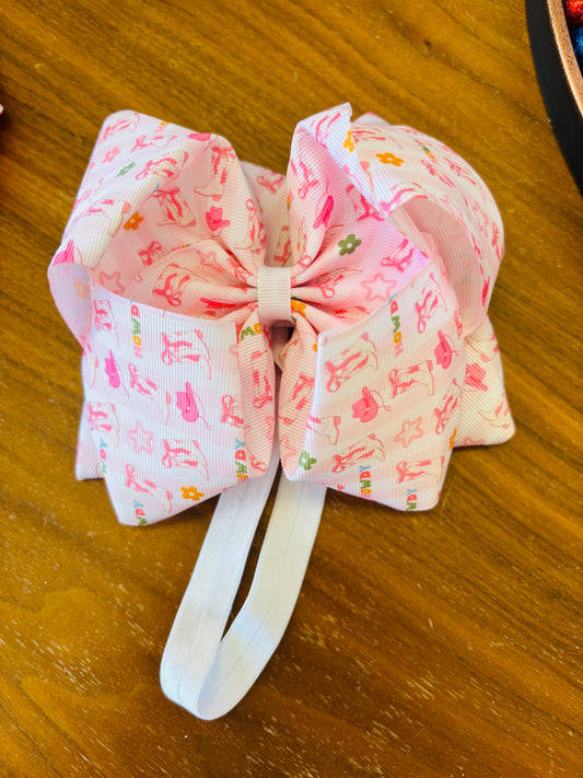Howdy Bow/headband