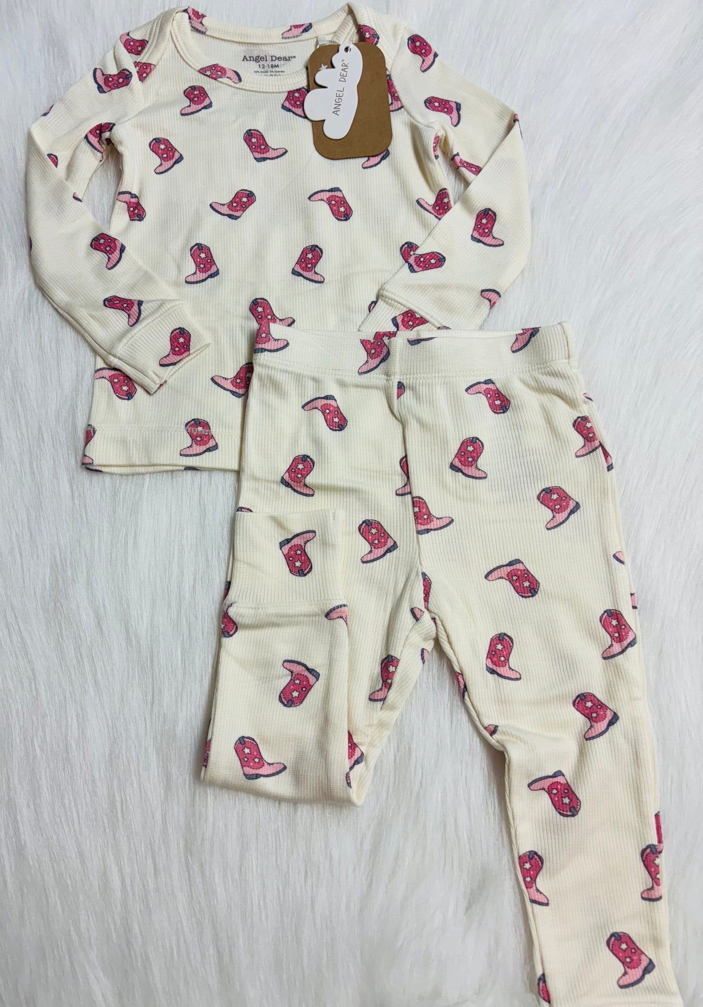 Petite Cowgirl Boots Loungewear Set