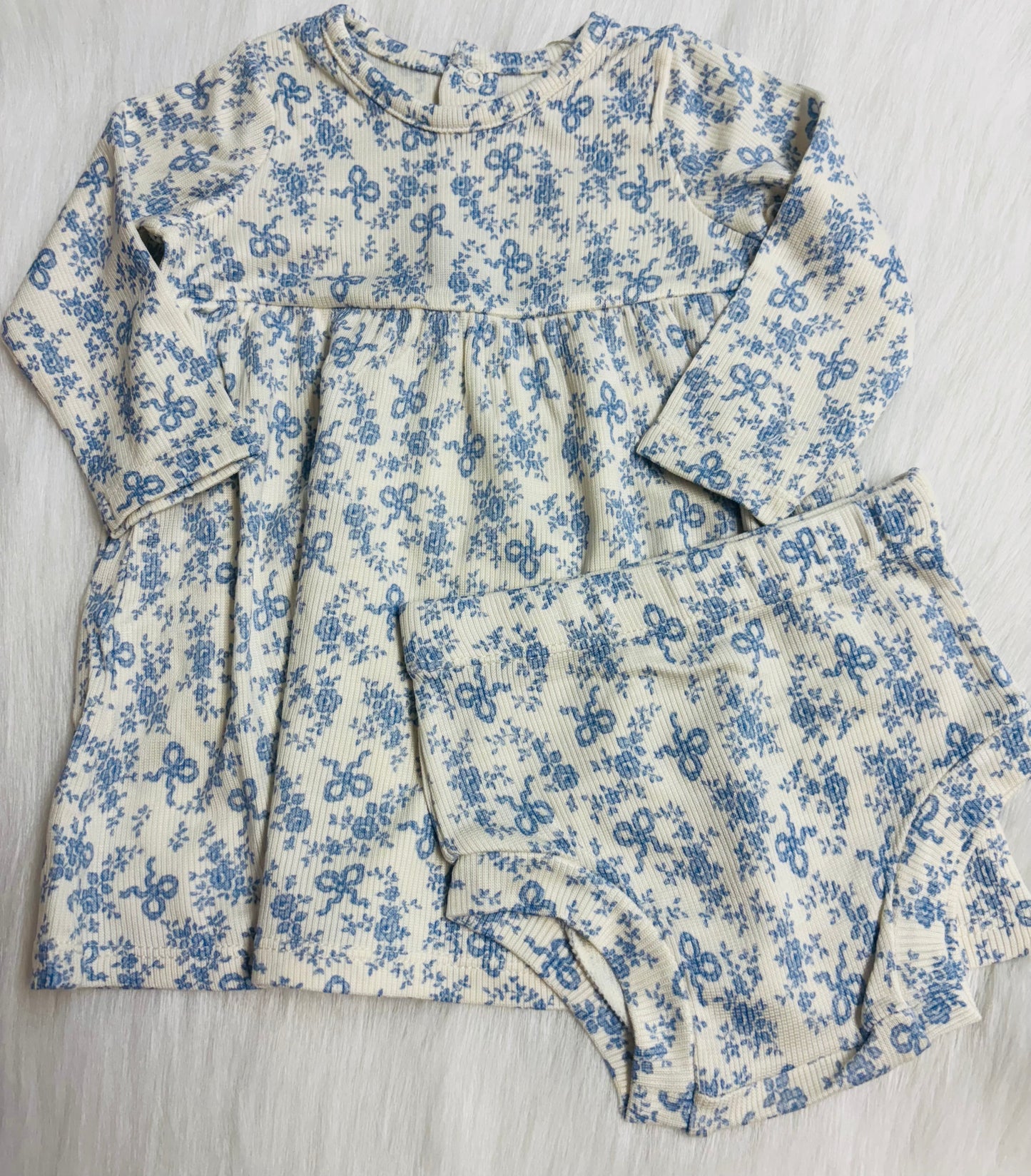 Romi Floral Simple dress + bloomer