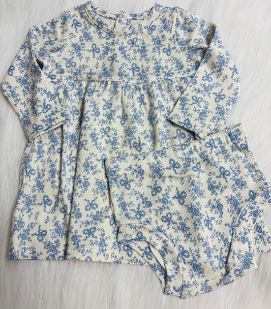 Romi Floral Simple dress + bloomer