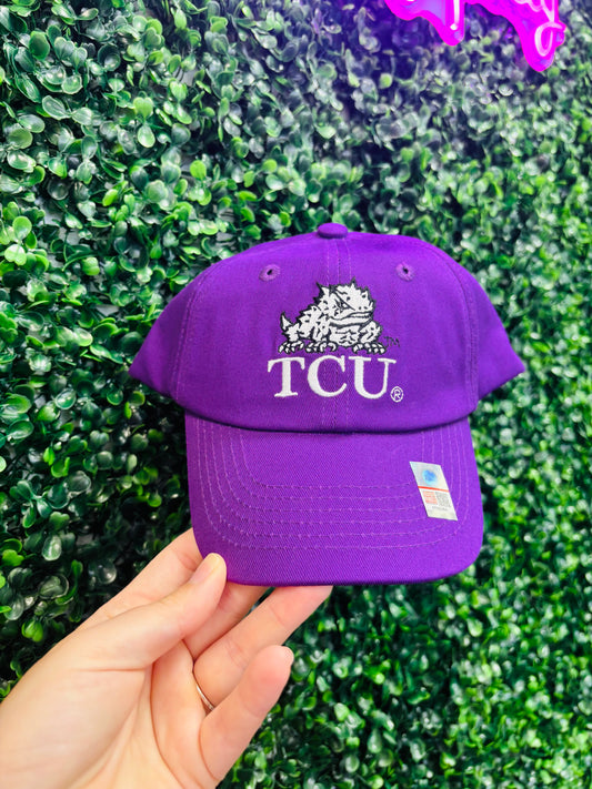 Officially Licensed TCU Bow Baseball Hat (Youth)