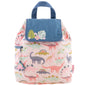 Quilted Backpack For Baby Pink Dino