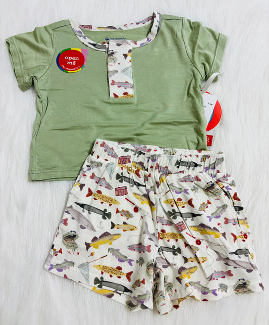Reel good time magnetic me short set