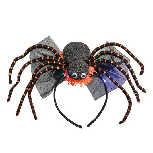 SPIDER LIGHT UP HALLOWEEN HEADBAND