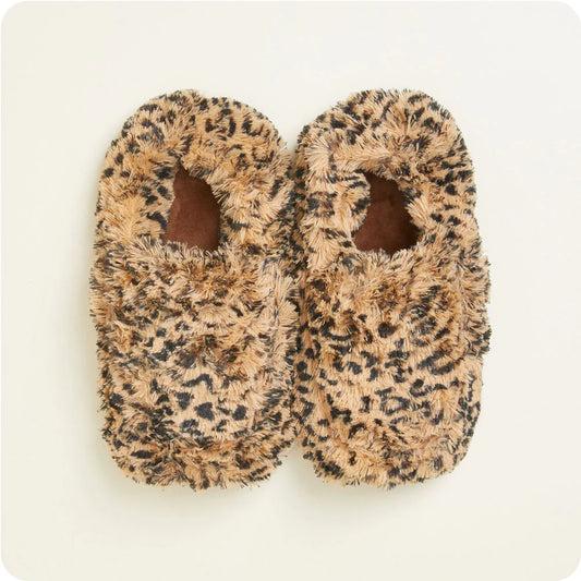 Leopard Warmie Slippers