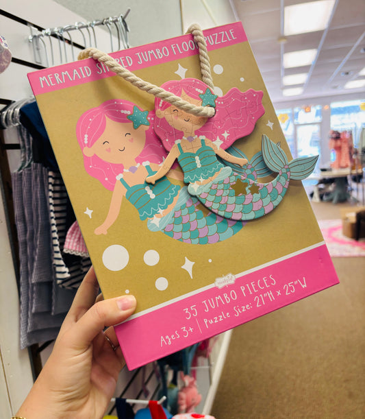 Mermaid Jumbo shaped puzzle