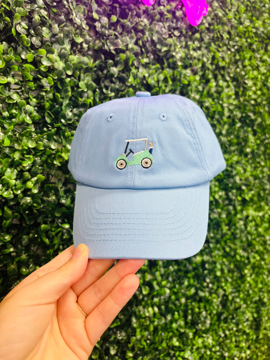 Golf Cart Baseball Hat (Baby/Toddler, Youth)