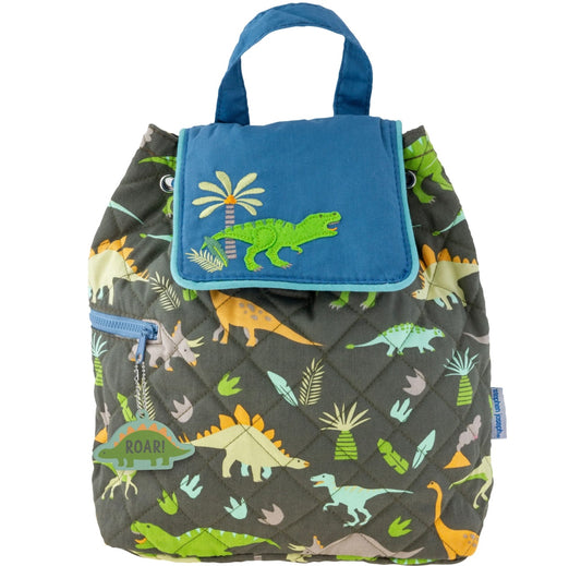 Quilted Backpack For Baby Dino