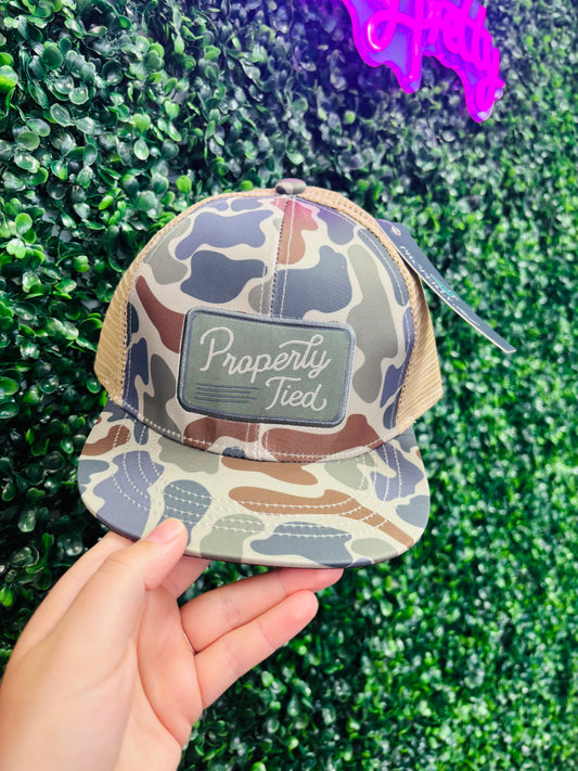 Properly Tied Boys delta woodland hat