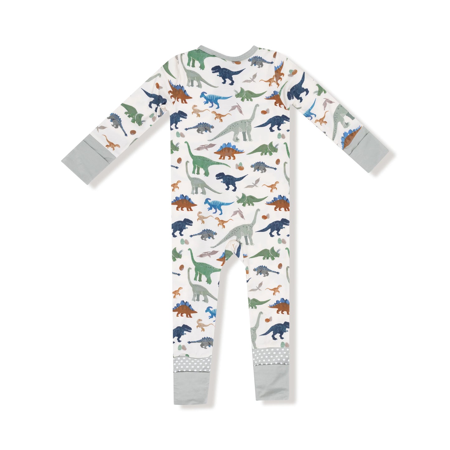 Washy Dino’s 2 way zipper romper