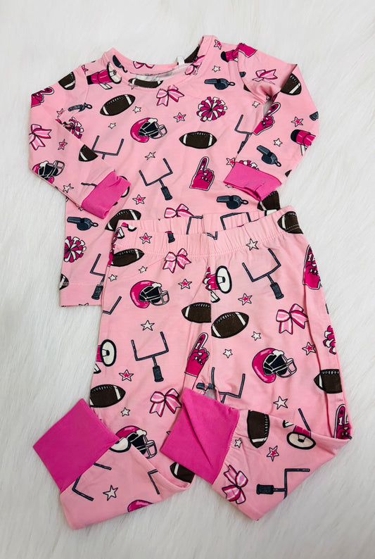 Game day pink 2 piece set