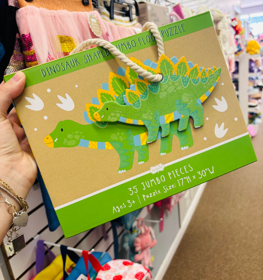 Dino Jumbo Shaped Puzzle