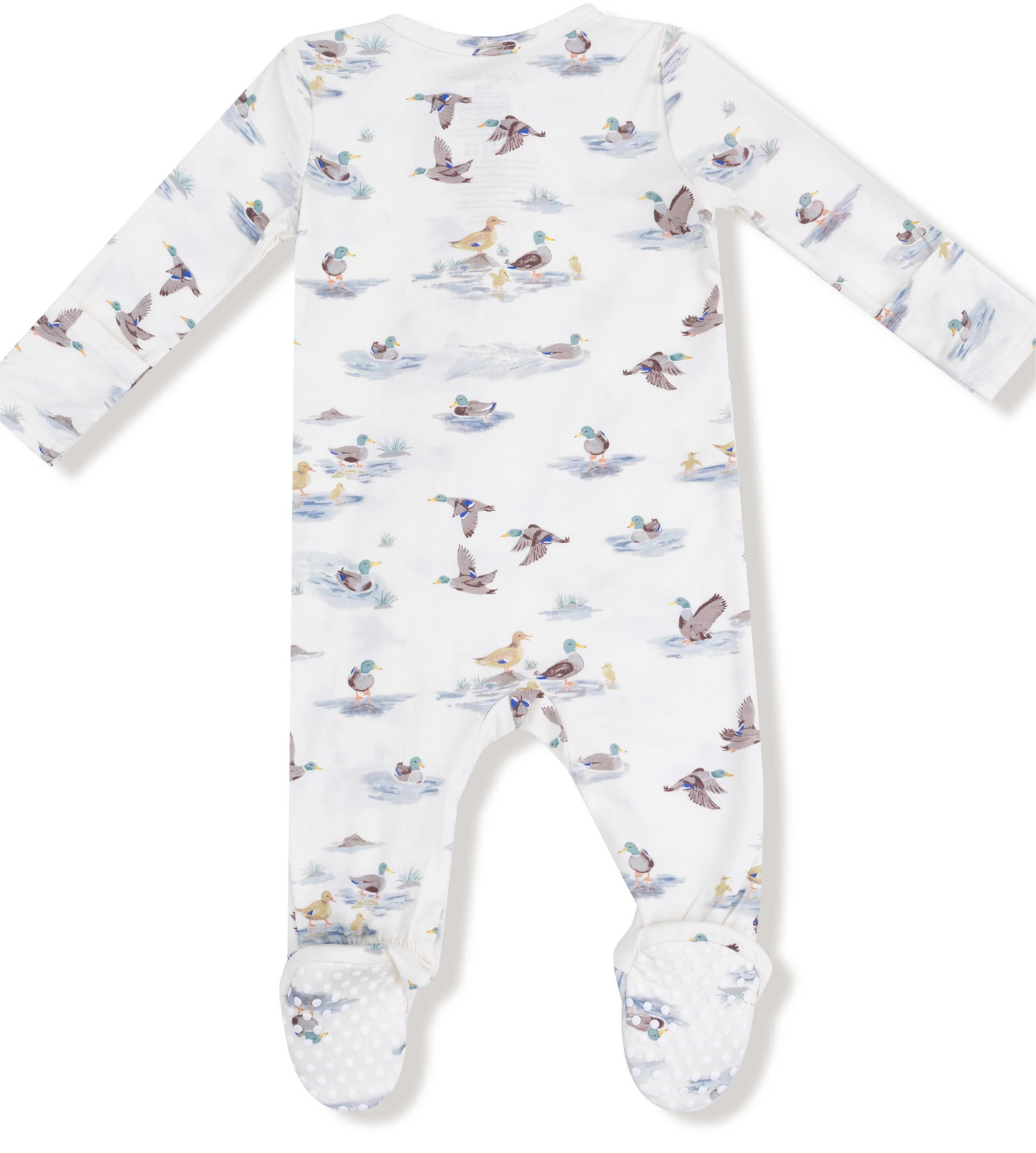 Migrating Mallards 2 way Zipper Footie unisex