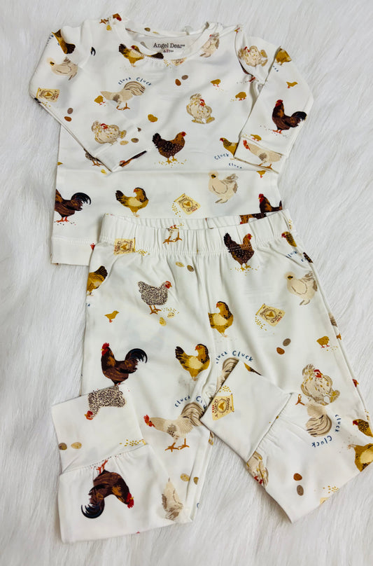 Collector Chicken unisex Long-sleeve L/W set