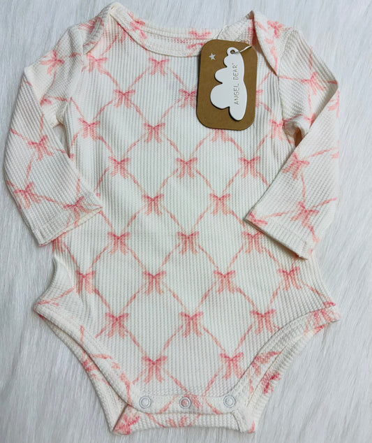 Ribbon Bow Lap Shoulder Bodysuit