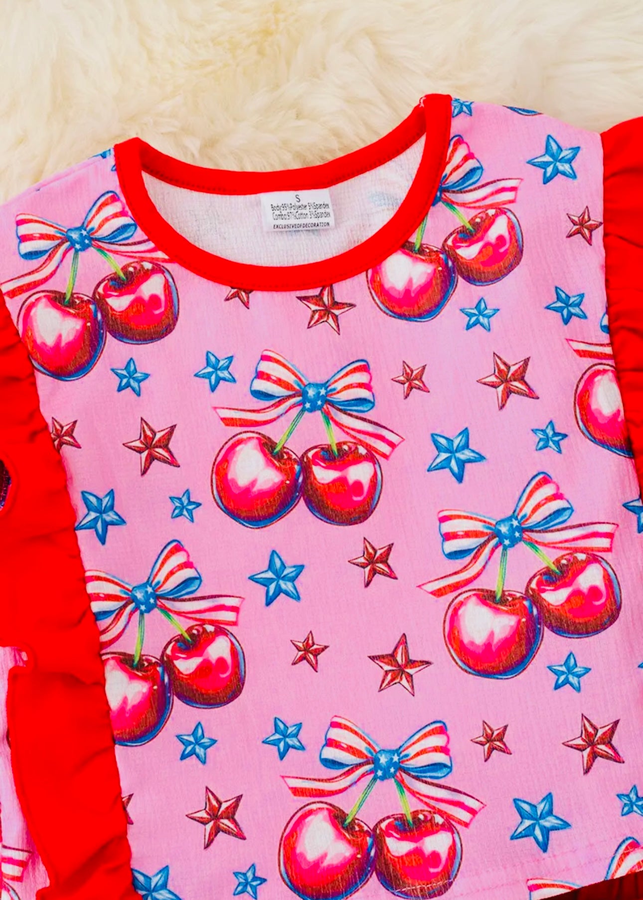 Patriotic Cherry 2 piece set