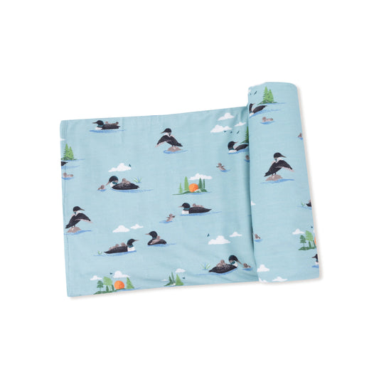 Loons- Swaddle Blanket